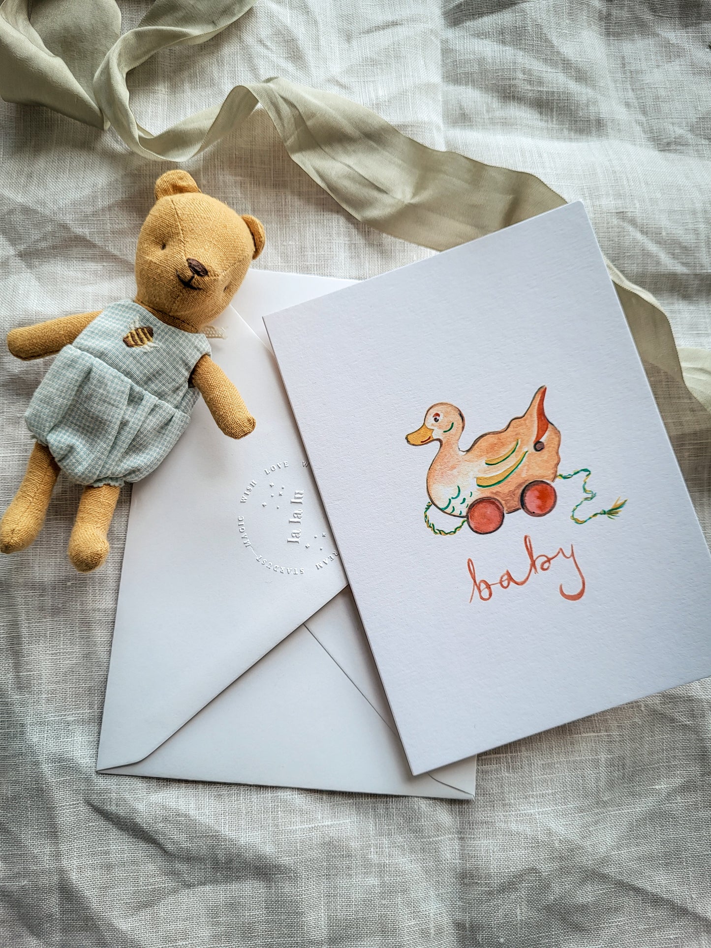 Baby Ducky Card