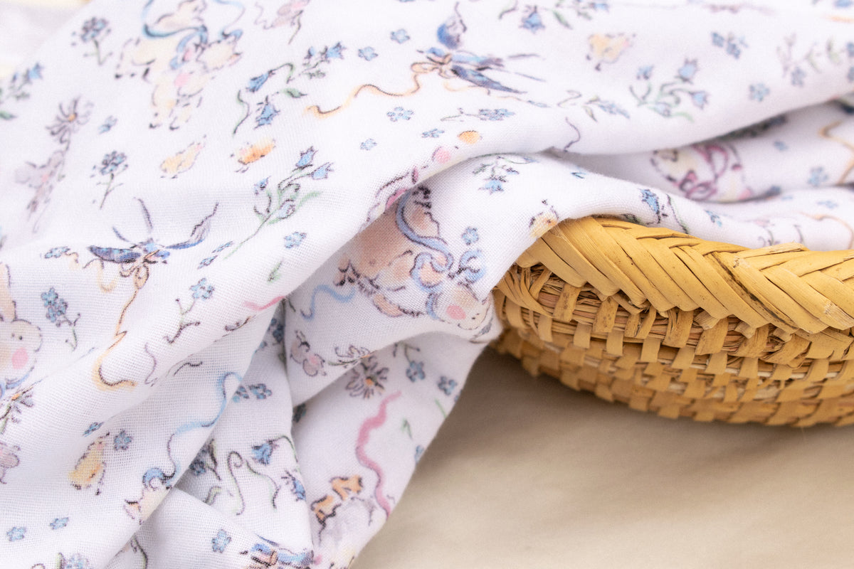 Spring Swaddle Blanket