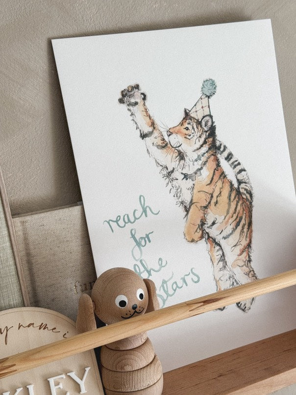 Scruffy the Tiger Print