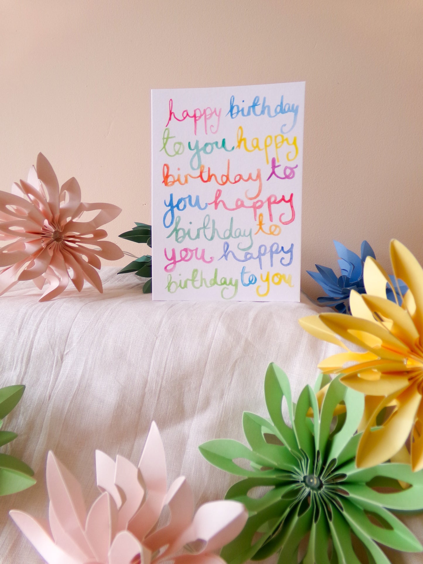 ‘Happy Birthday to you’ Card