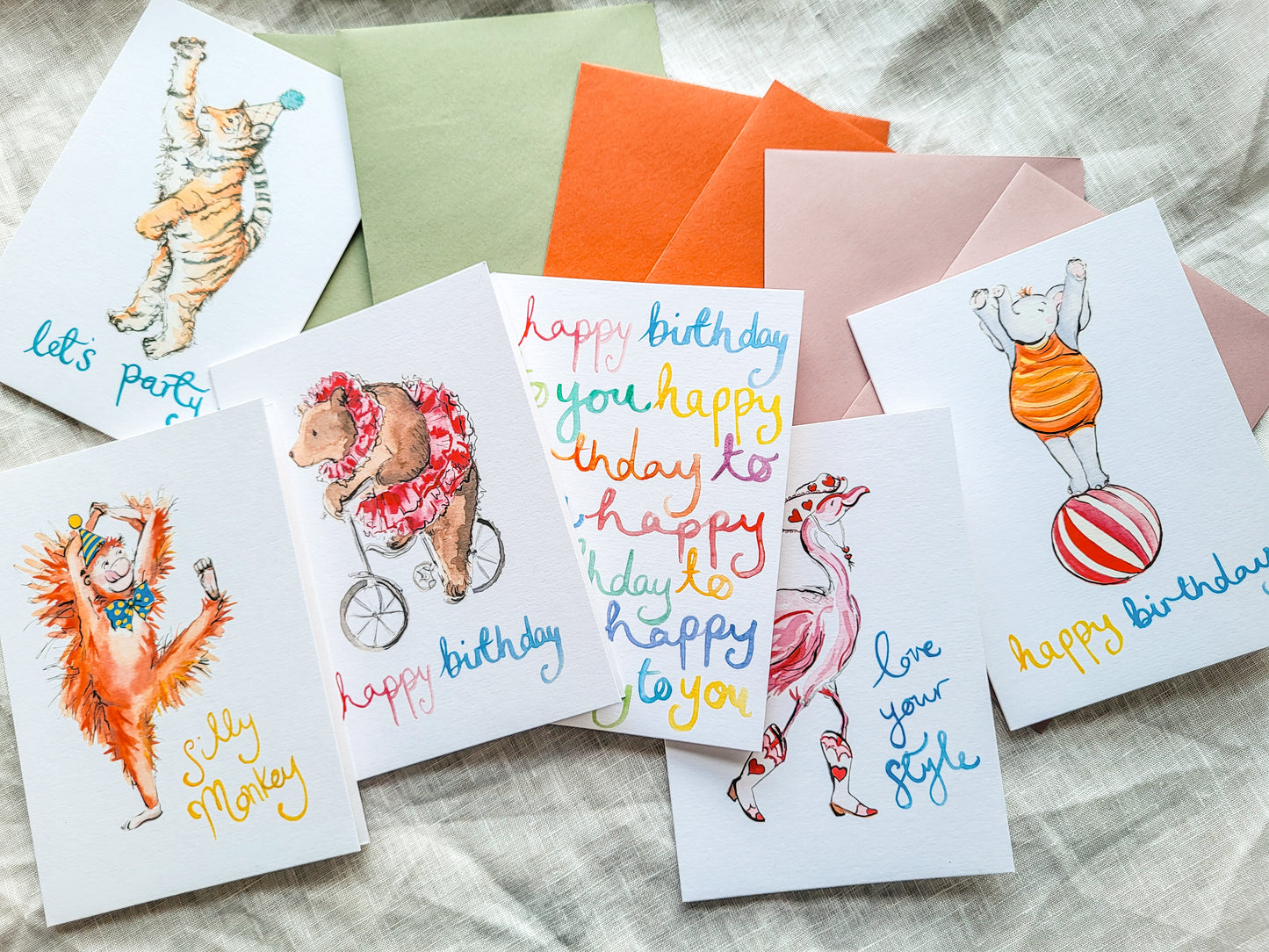 The best set of Birthday cards ever!