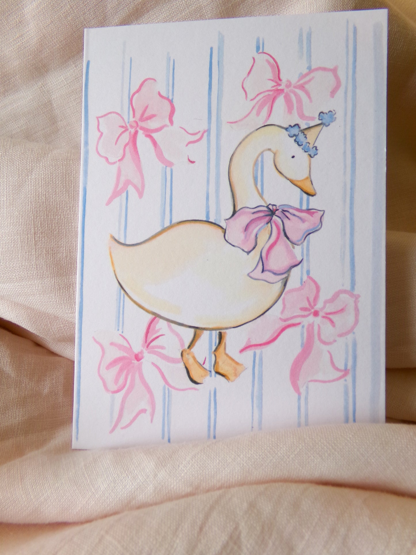 Silly goose card