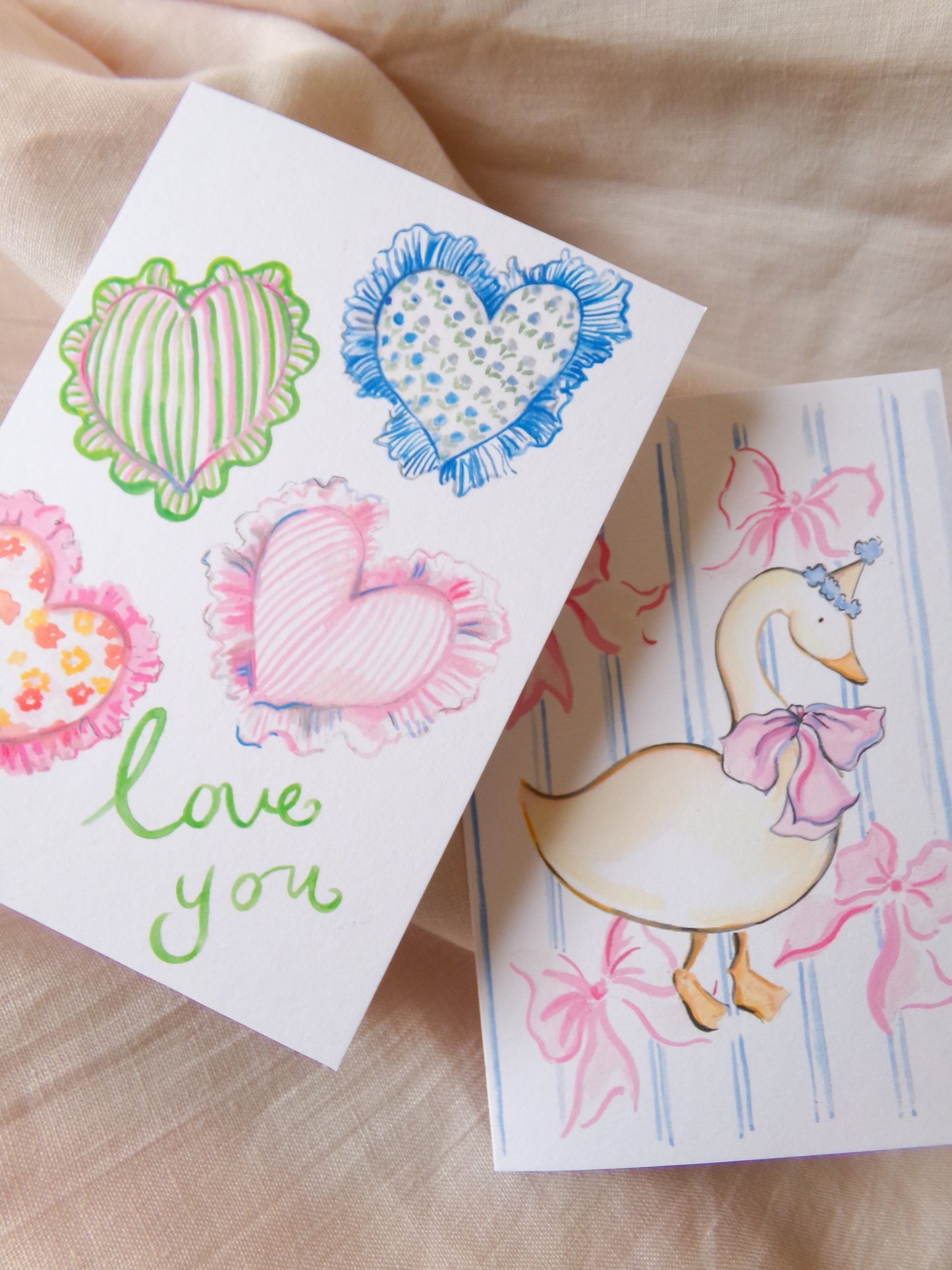 Silly goose card