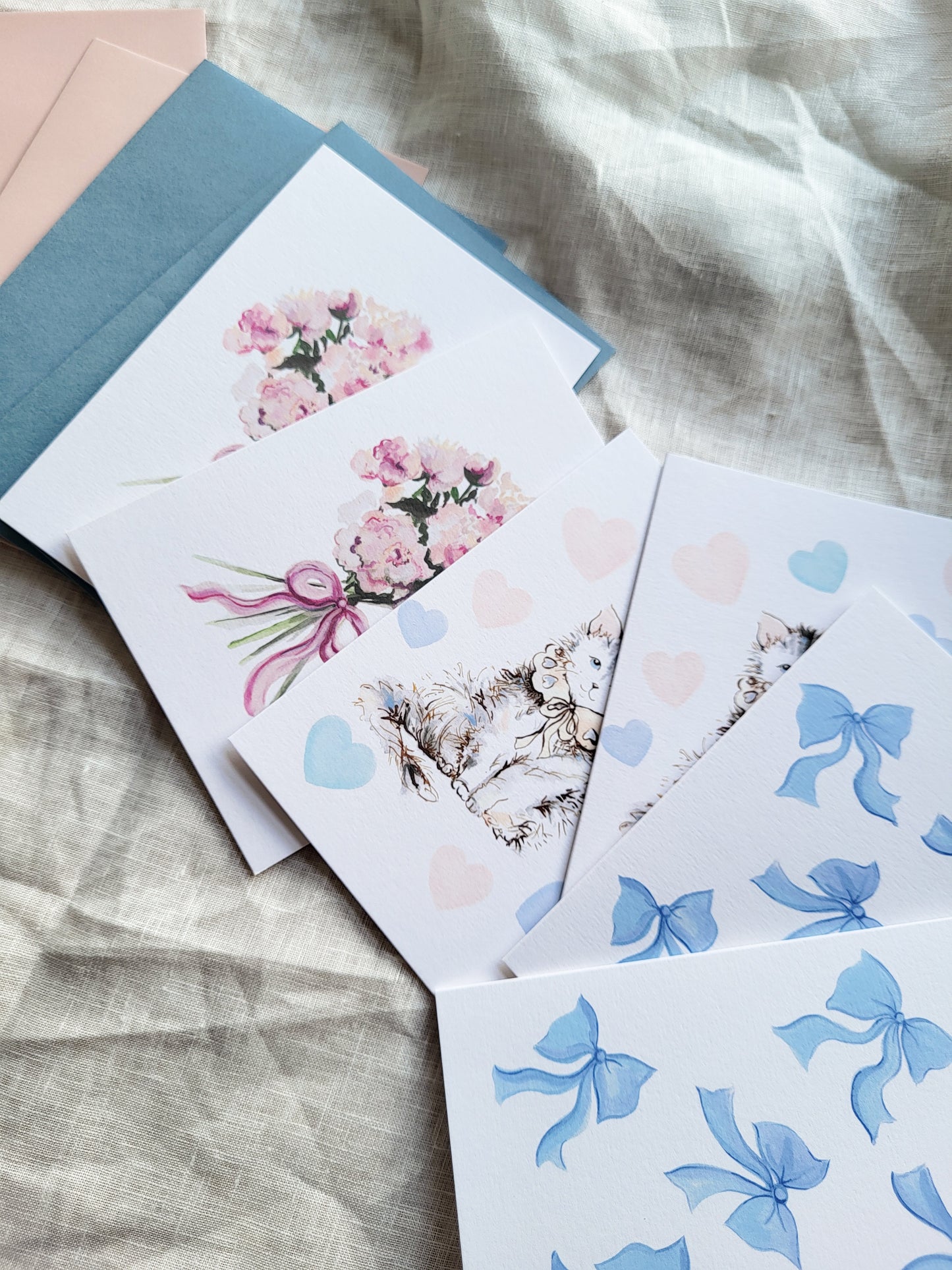 Set of Love Cards