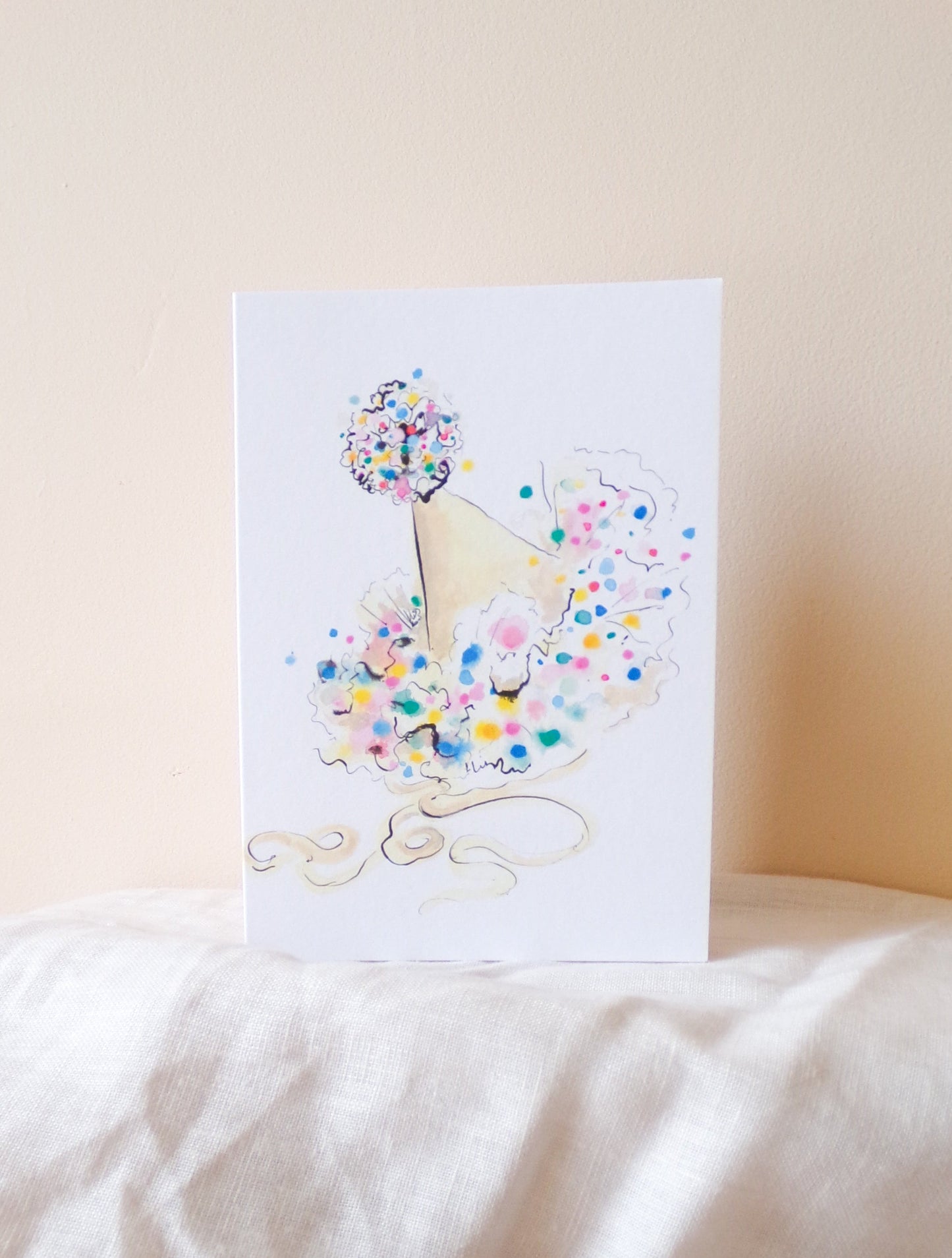 Party hat card