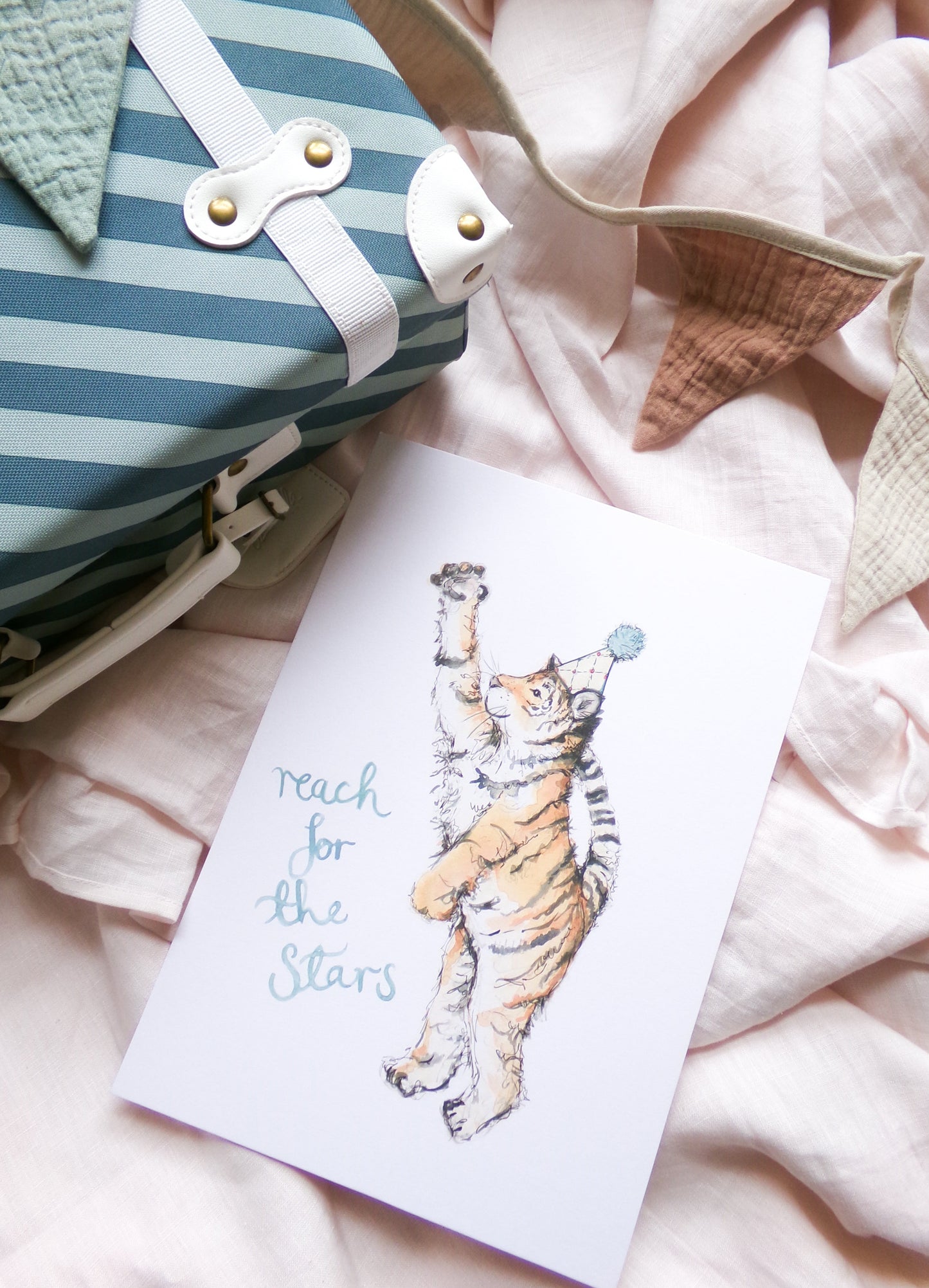 Scruffy the Tiger Print