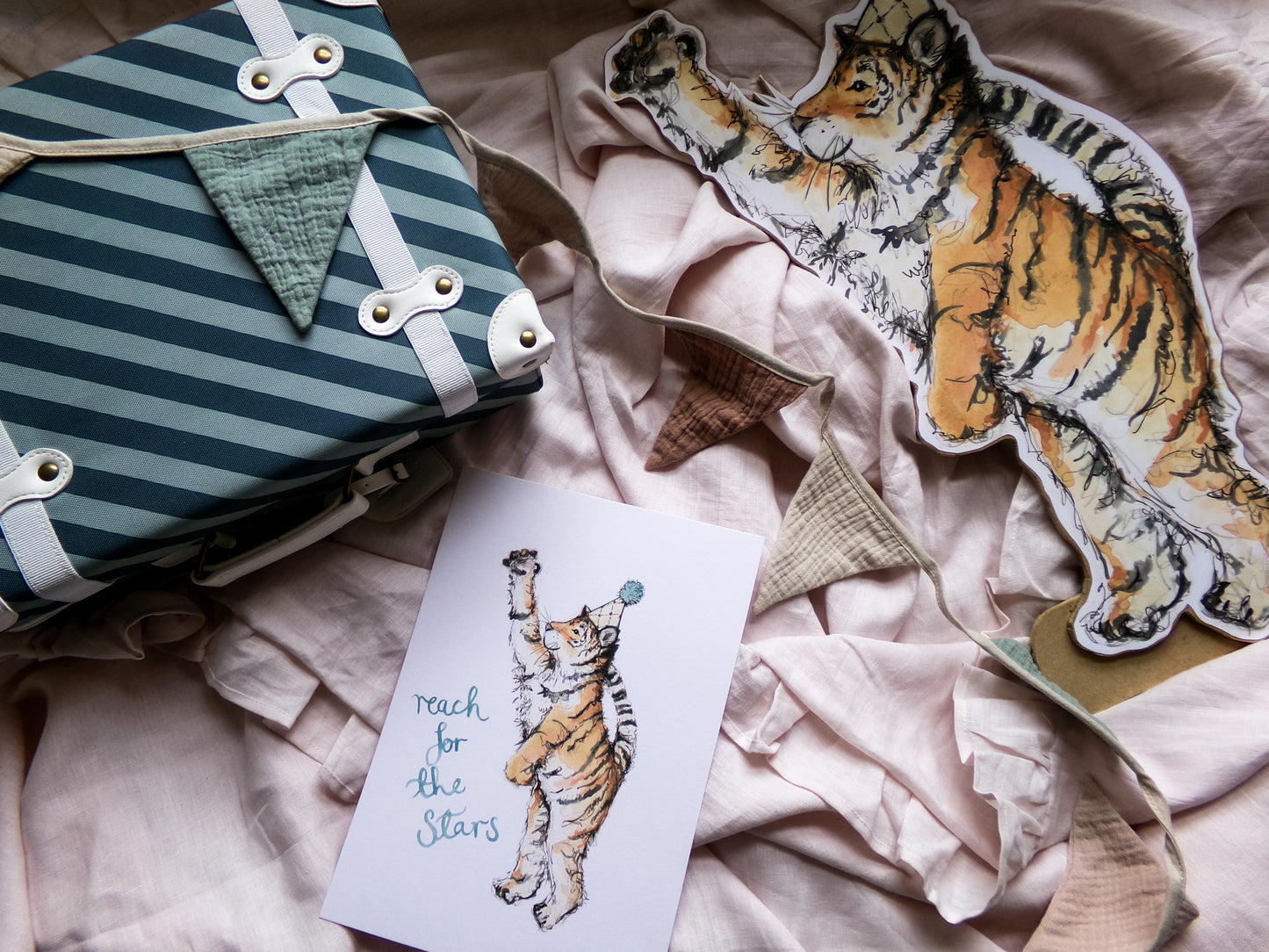 Scruffy the Tiger Print