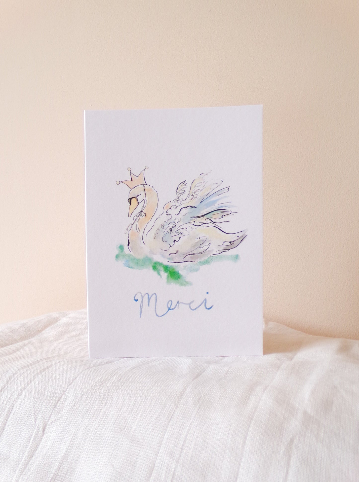 Merci Swan Card