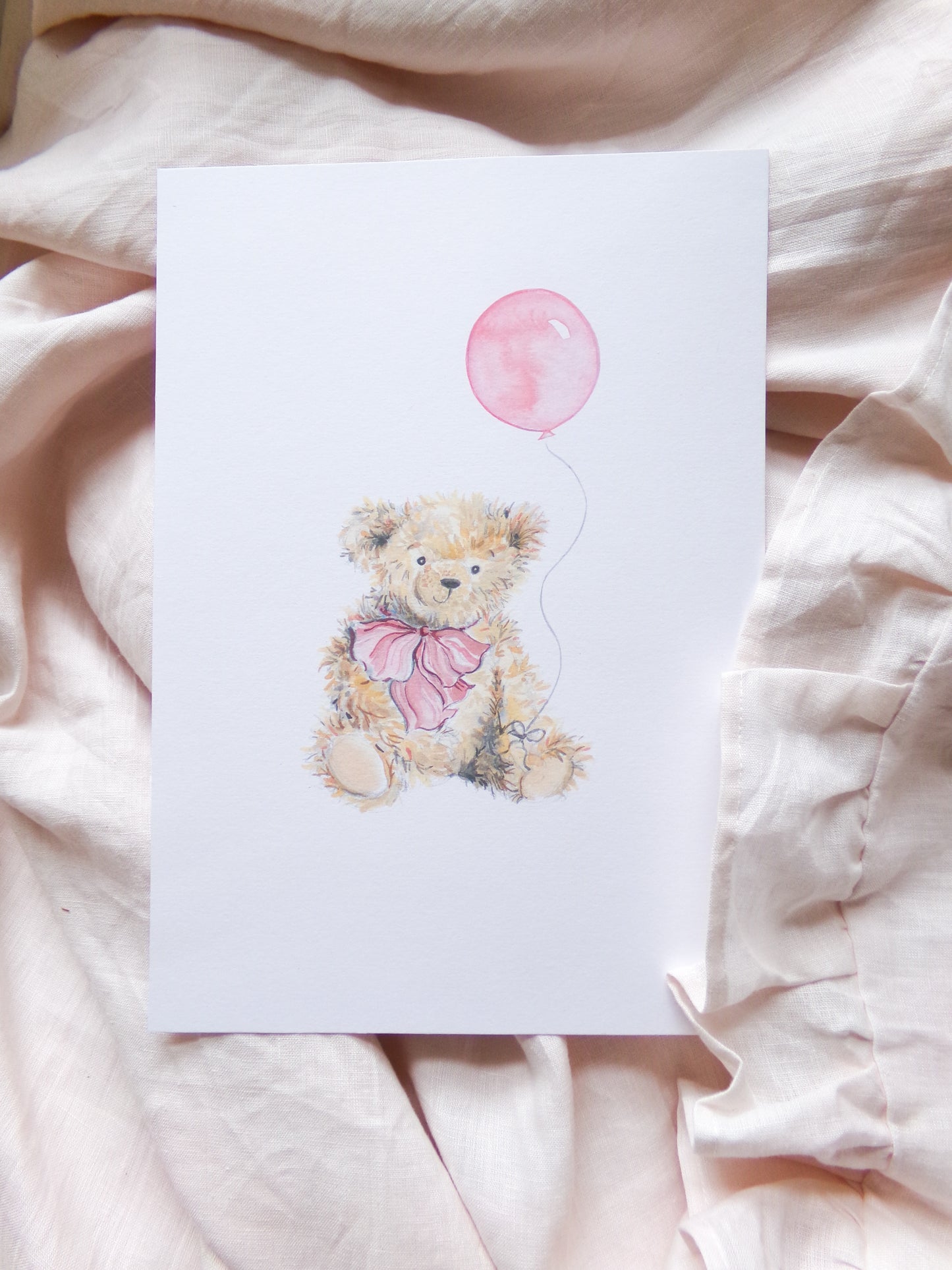 Pink Teddy bear