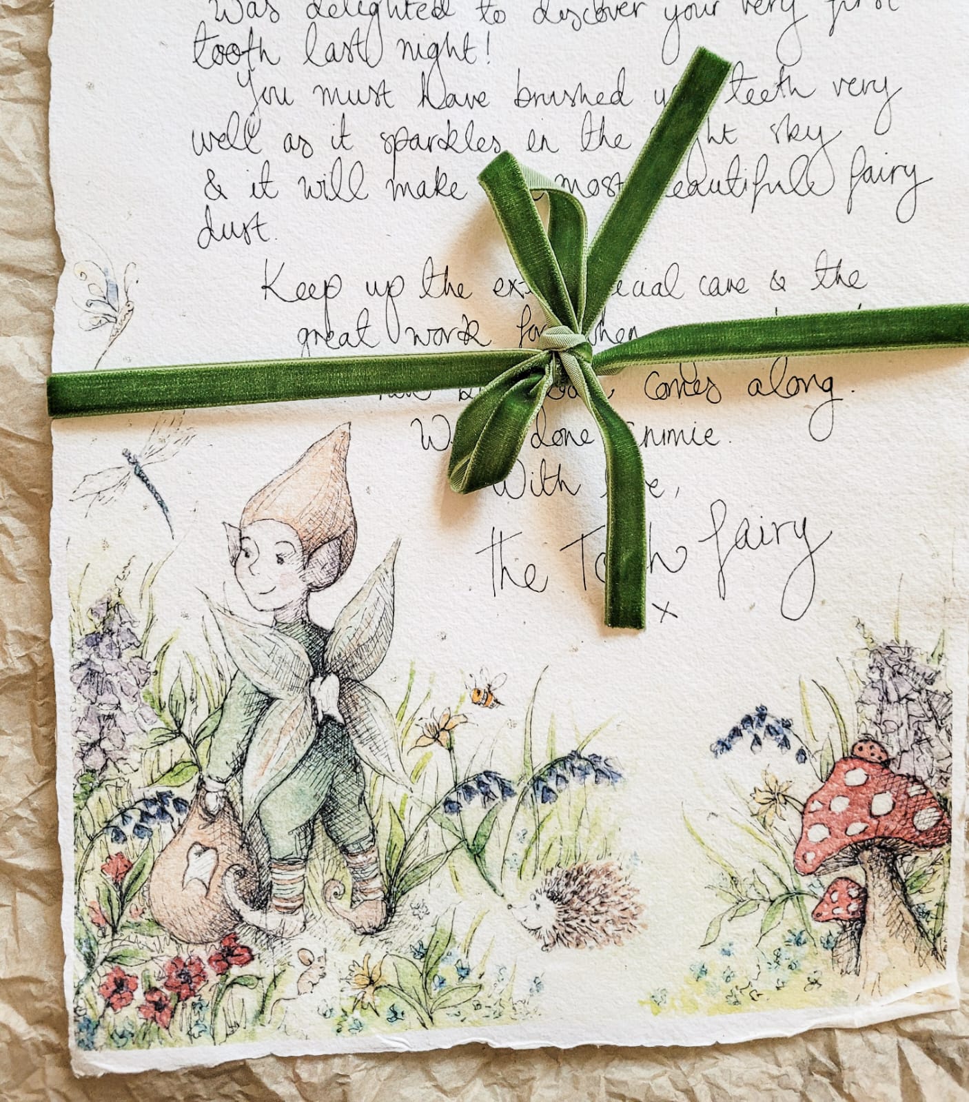 The Tooth Fairy Letter