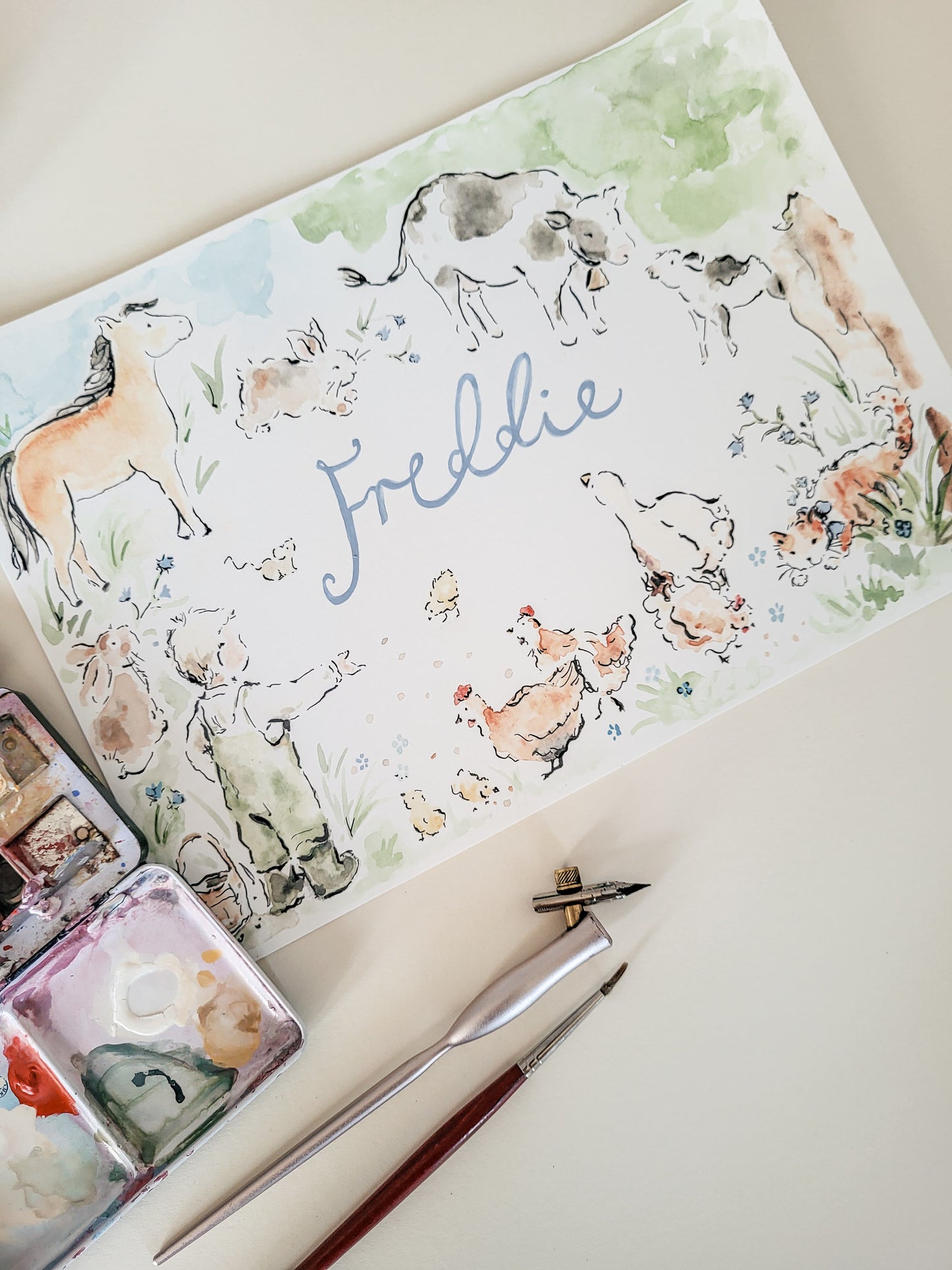 Personalised, Original Artwork