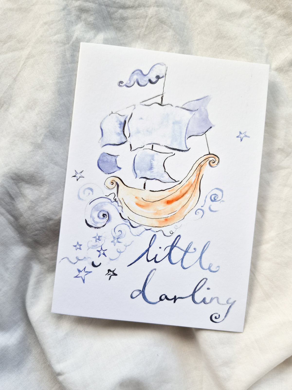 Dreamy Ship Card