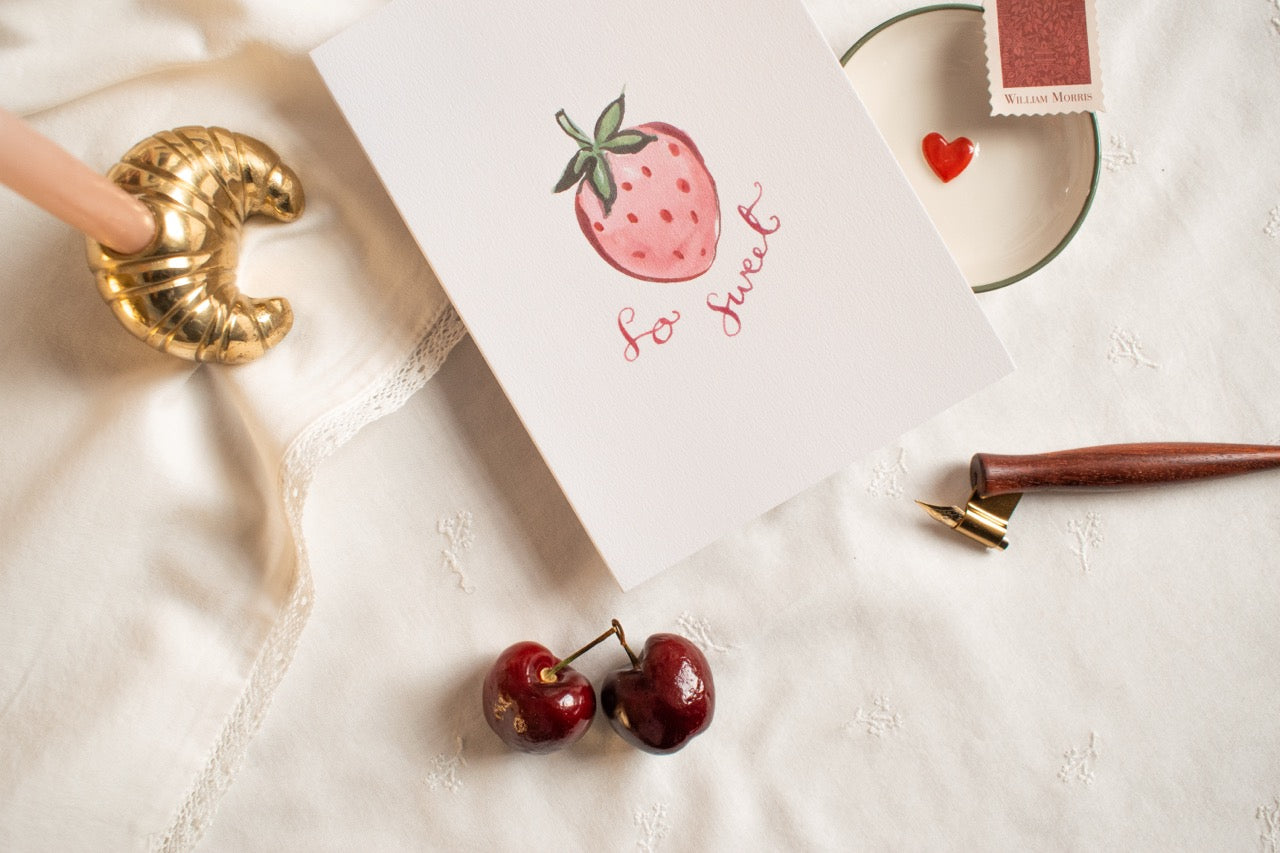 Sweet Strawberry Card