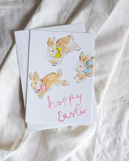 Hoppy Easter Card
