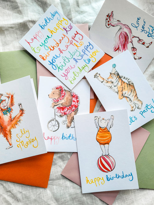The best set of Birthday cards ever!