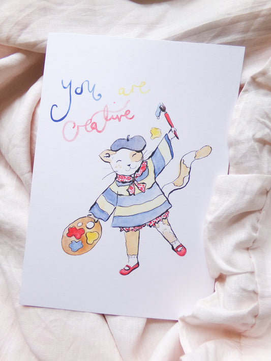 Sisi the Cat Print