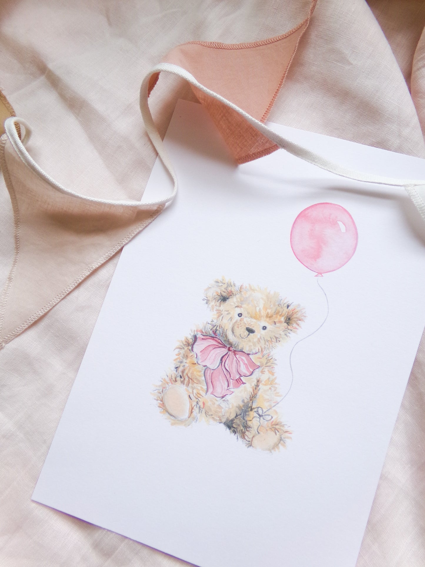 Pink Teddy bear