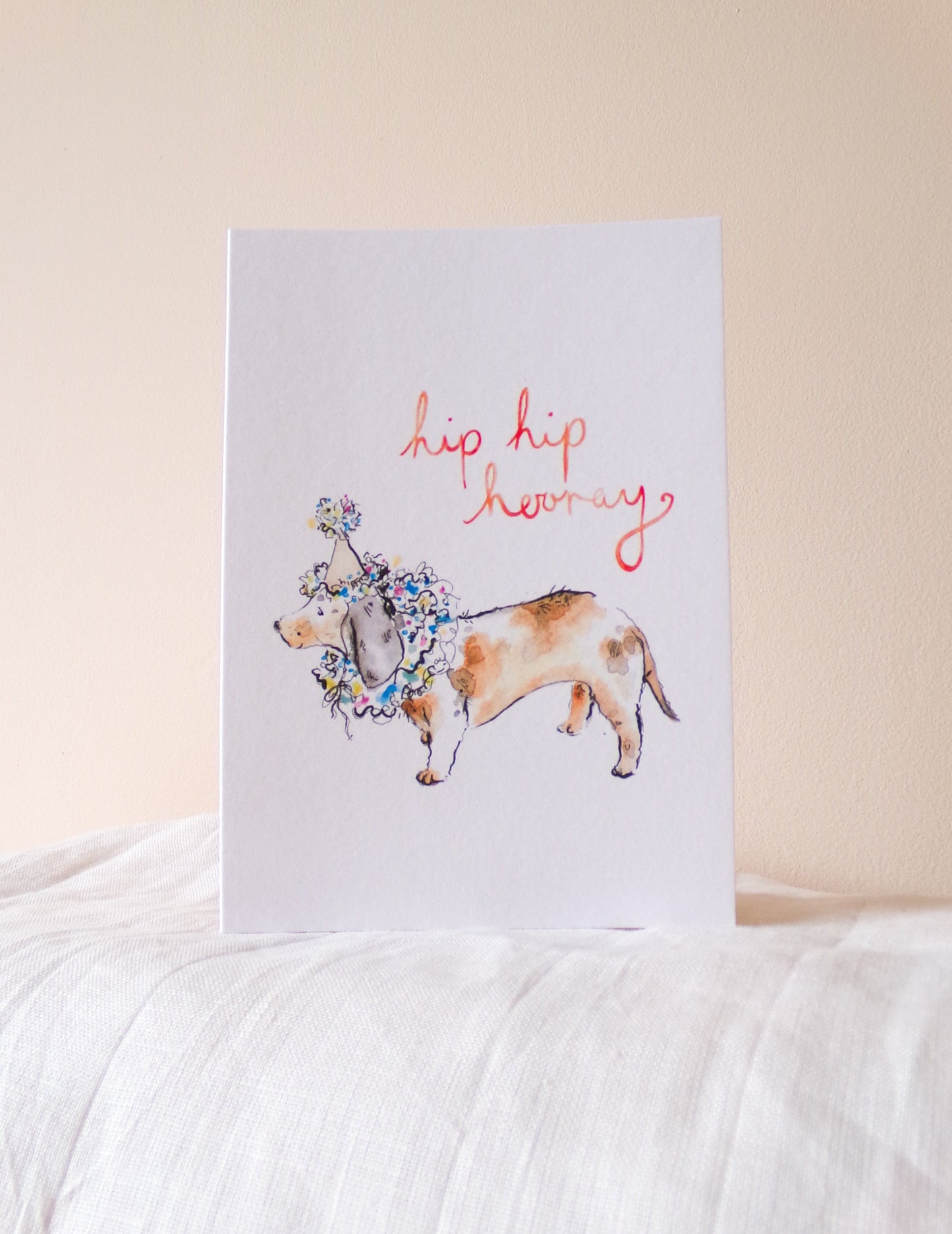 Hip hip hooray Sausage Dog