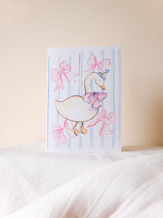 Silly goose card