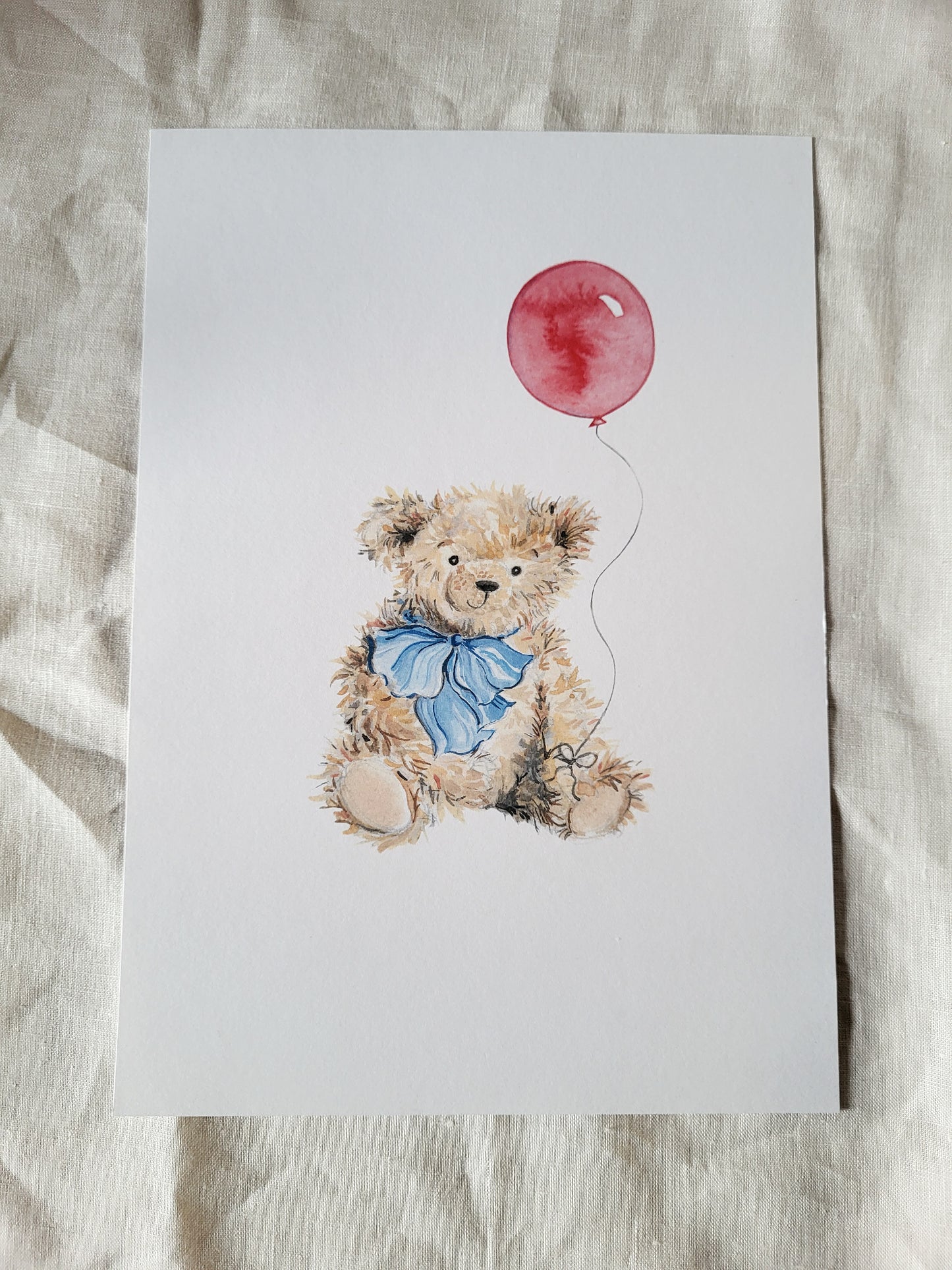 Blue Teddy Bear