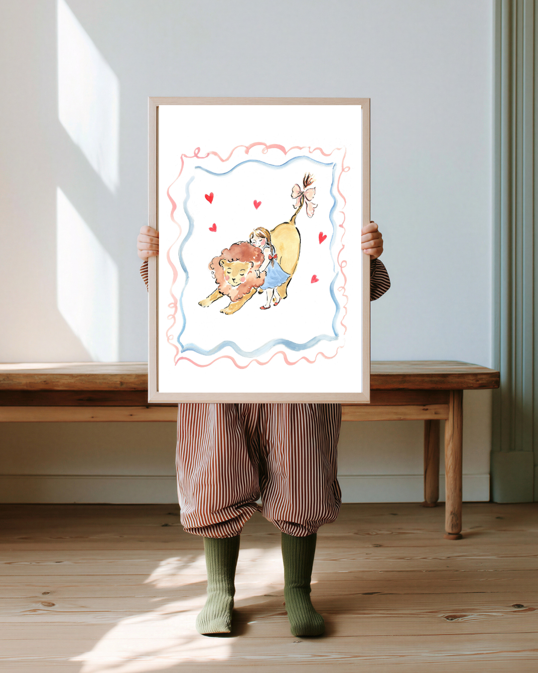 Sienna's Lion Giclee Print