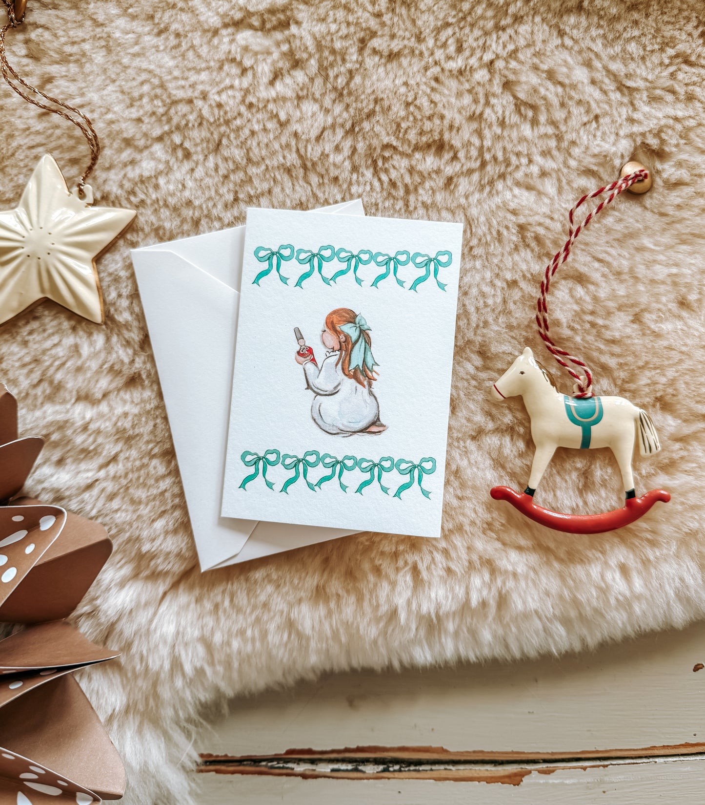 Clara little Christmas Card