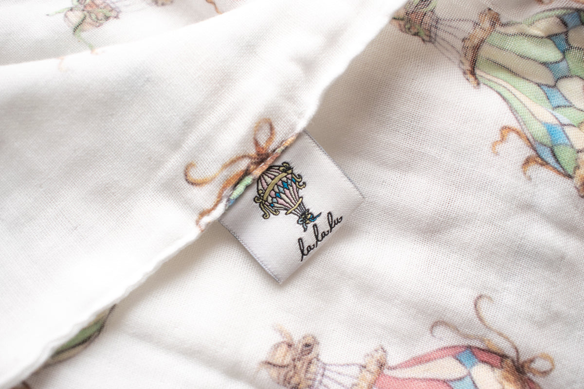 Hot Air Balloon Swaddle Blanket