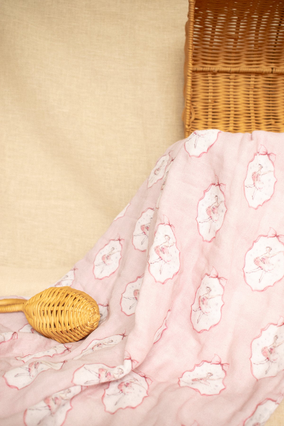 Ballerina Swaddle Blanket