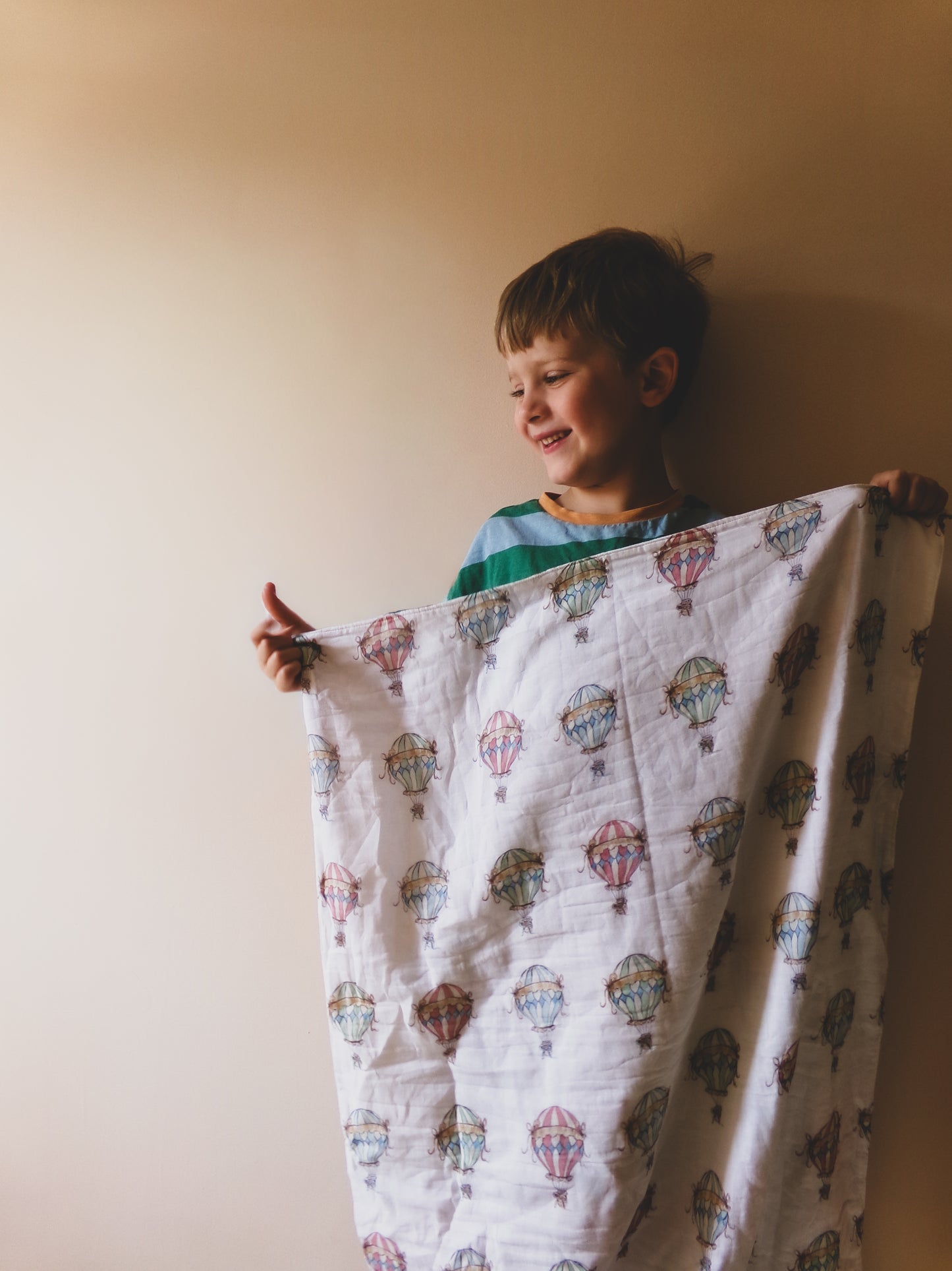 Hot Air Balloon Swaddle Blanket pre-order