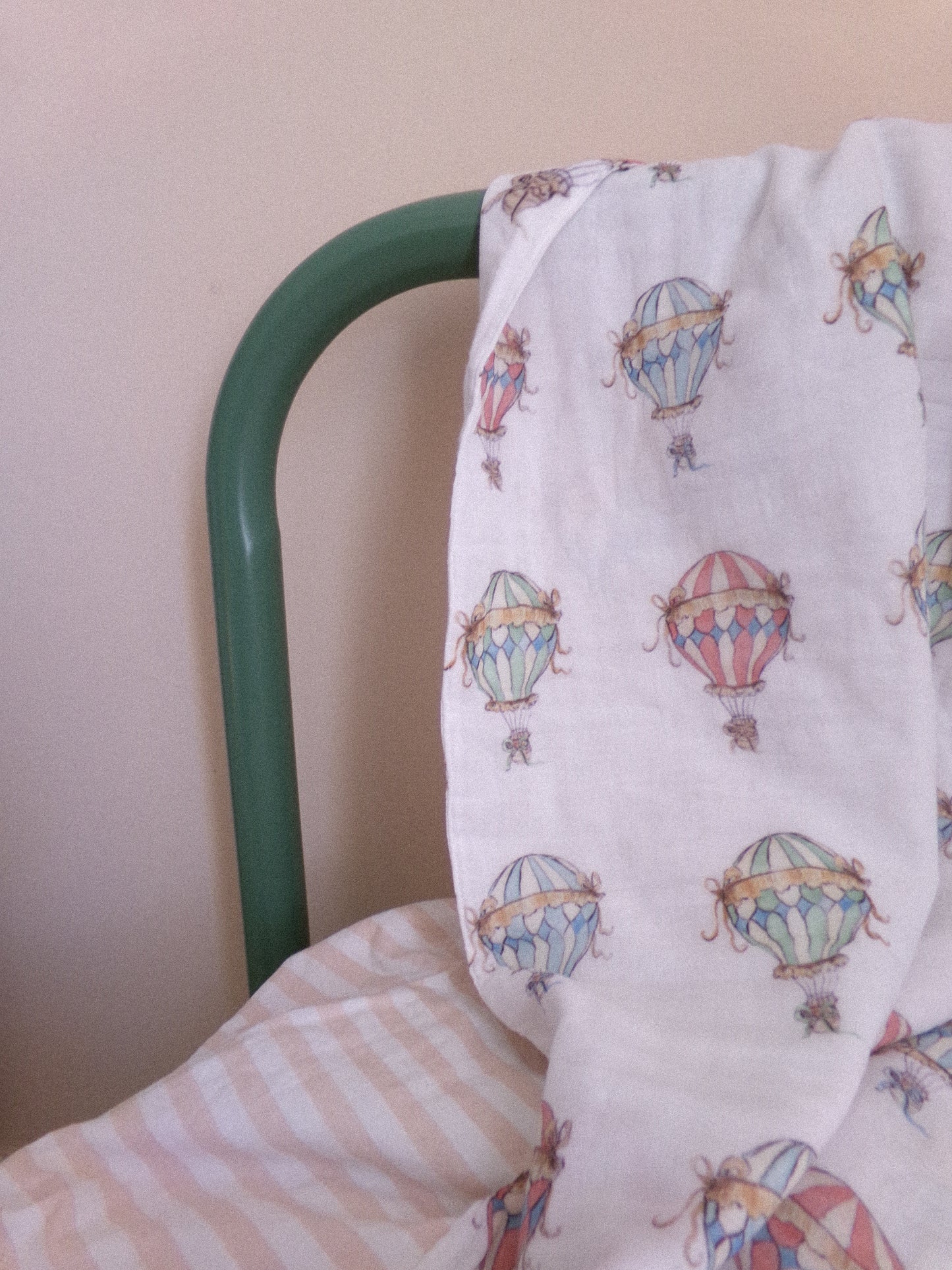 Hot Air Balloon Swaddle Blanket pre-order