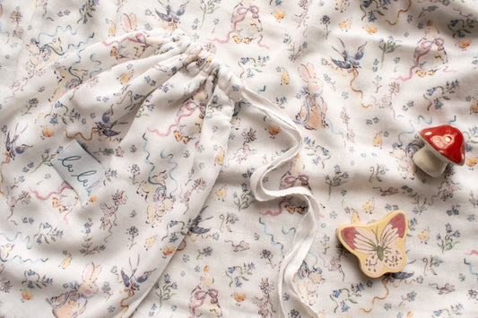 Spring Swaddle Blanket