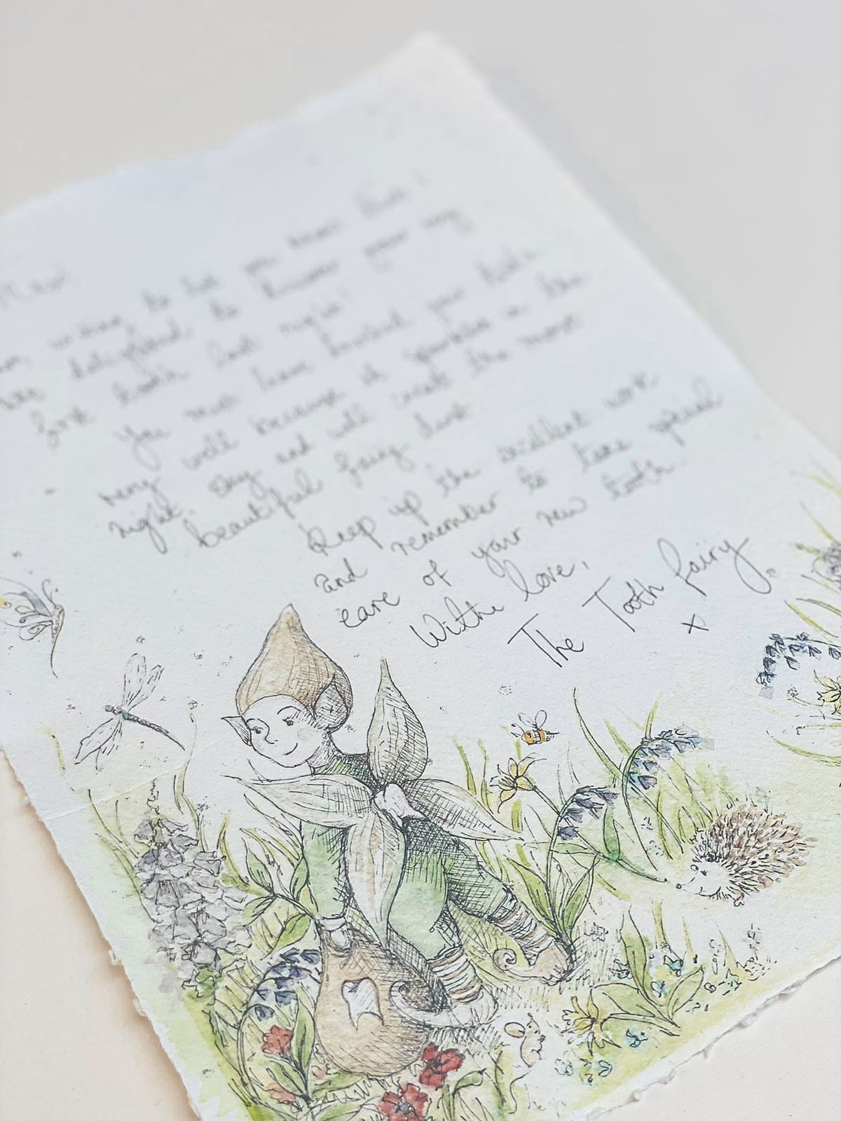 The Tooth Fairy Letter